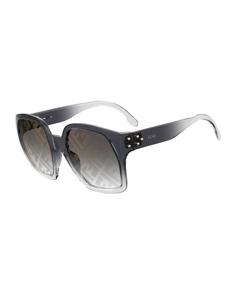 fendi square metal ff lenses sunglasses|fendi sunglasses prices.